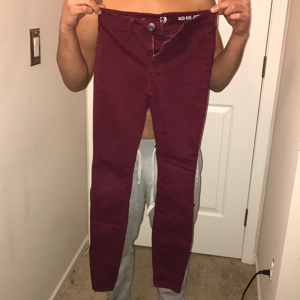 high rise jeggings